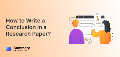 How to Write a Conclusion in a Research Paper?