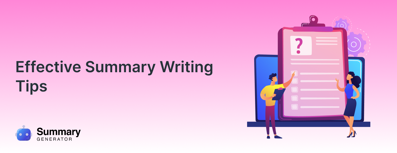 Best Summary Writing Tips